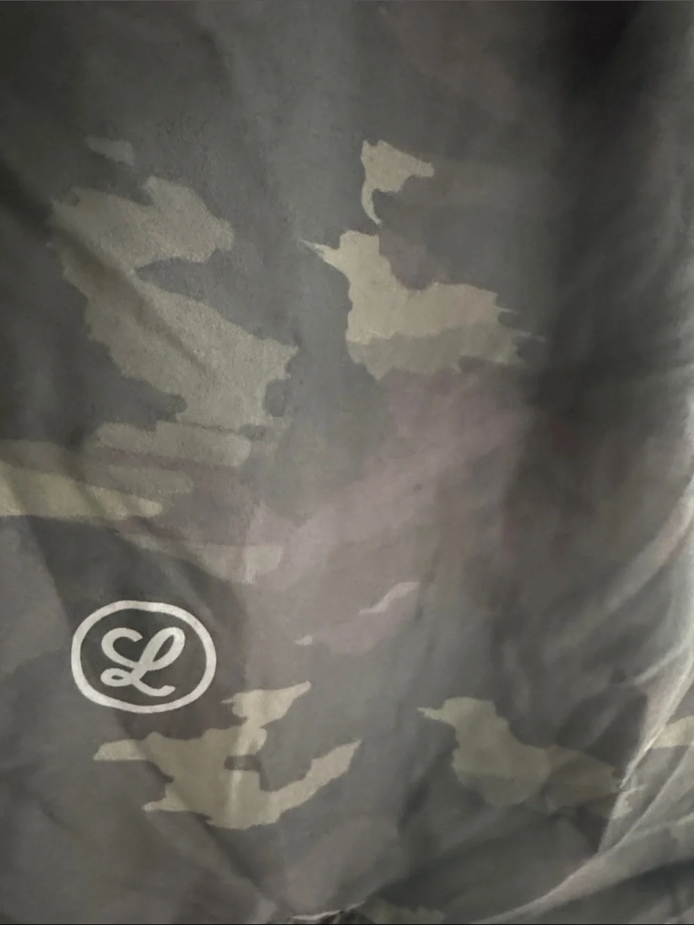 Men's Camouflage Swim Trunks in Olive Green